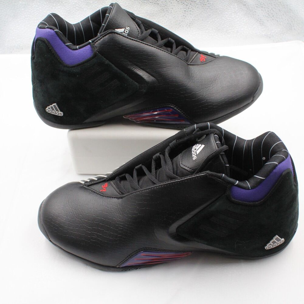 Adidas TMAC 3 Restomod Raptors Men's 9.5 Basketball Black GY2394 New no Box